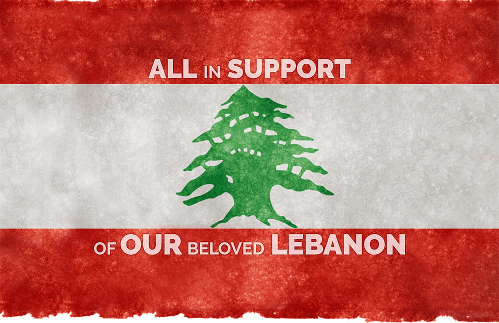 All in Support of Our Beloved Lebanon